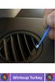 Fine Tip Soft Bristle Paint Scratch Covering Cleaning Mini Disposable Flexible Car Touch-Up Brush 100Pcs - 2