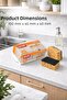 8 Pieces of Fiber Flat Dish Sponge – Special Textured, Durable Wide Pore Kitchen Sponge Set - 5