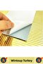 Decorative Countertop Bathroom Salon Self-Adhesive Aesthetic Modern Stylish Mirrored Square Sticker 30 X 30 cm - 4