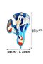 Sonic & Tails 7 Year Old Foil Balloon Set – 13 Piece Birthday Balloon Set - 2