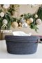 Jute Napkin Holder Basket, Bohemian Napkin Holder, Gift Household Item, Dining Table