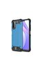 متوافق مع Redmi Note 9 4G - حافظة واقية مزدوجة الطبقات من نوع Crash Military Tank - أزرق