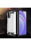 متوافق مع Redmi Note 9 4G - حافظة واقية مزدوجة الطبقات من نوع Crash Military Tank - أزرق - 7