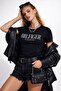 Women's Logo Printed Cotton T-Shirt - 2