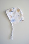 2 Pieces Single Layer Muslin Double Sided Baby Bonnet Hat (3-9 Months) - 3