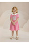 Girl's Baby Collar Short Sleeve Dress - Stylish and Comfortable Daily Dress 3-10 Years