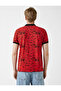 Men's Red T-Shirt 1YAM11484GK - 4