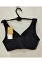 Women's Laser Cut Black Bra with Removable Pads -1231 - 2