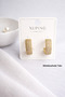 Melekcehobi Jewelry Xuping Brand Retro Zircon Stone Gold Earrings