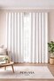 Perussa Home First Quality Satin White Sunshade