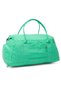 Green Crinkle Fabric Shoe Compartment 0818 Waterproof Sports and Travel Bag with Front Pocket and Shoulder Strap - 4