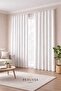Perussa Home First Quality Satin White Sunshade - 2