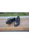 Men's Transitional Shoes Genuine Leather Rubber Sole Lace-Up Water Resistant - 9