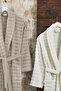 Soft Bathrobe Family Set Hamam Set 4 Pieces (70X135 cm) Beige-Cream - 2