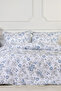 Rose Duvet Cover Set King Size Extra Large Digital Printed 100% Cotton Satin Lace (240X220 C