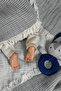 Rubby Muslin Blanket Baby (100X120 cm) Anthracite