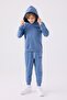 Boy's Tracksuit, Three Thread Woven - 2
