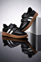 Black Cool Kids Retro Style Hook-and-Loop Children's Sneakers Comfortable and Stylish Daily Sneakers - 3