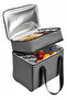 40 Lt Thermos Cooler Camping Bag - Heat Insulated Hot and Cold Retaining Thermal Ice Box with Straps Gray - 8