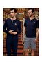 Çeyizlik Men's 5-Piece Pajamas Set - Claret Red - 1095 - 3