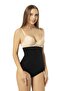 Laser Cut High Waist Slip Panties Corset 9010