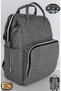Gray Mother Baby Care Bag + Carrycot, Baby Carrier, Stroller Set of Two - 8