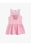 Sequin Dress Striped Cotton