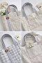 Gray Stone Color 2.5 Meters Width 4 cm Cotton Wallet, Bag Strap, Handle, Column, Narrow Weaving, Multi-Purpose Ribbon - 2