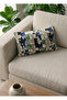 '' Noir'' Textured Decorative Throw Pillow Cover 30X50