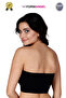Women's Bandeo Seamless Gathering Basic Knitted Seamless Padded Bandeo Bustier 1 Piece - 2