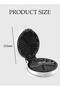 صانعة الوافل الكهربائية، صانعة الوافل الصغيرة غير اللاصقة ذات التسخين المزدوج للاستخدام المنزلي، 5 شرائح - 8