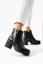 Women's Genuine Leather Heeled Boots Dnd2700 - 2