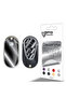 Mercedes C E S GLC CLE EQE EQS SL Smart Key Protector – مجموعة الملصقات (ليست حافظة) (أسود) - 4