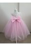 Girl's Feathered Waist and Shoulders Island Dress - 2