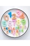 Numbers Figures 1.8cm and 3.2cm Numbers Set Silicone Mold K-1425, Stone Powder Soap Plaster Candle Mold - 3