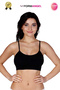 Women's Bustier Seamless Flexible Soft Fabric Thin Straps Padded Sports Bustier 4 Pieces - 2