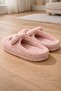 Teddy Bear Women's House Slippers Winter Slippers Rubber Soundless Sole - 5