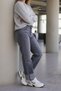 Women's White Khaki Sneaker Casual Sports Shoes 044 - 5