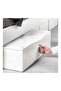 Skubb White - 65x53x19 cm Foldable Storage Box, Underbed and Clothes Organization - 5