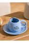LCW HOME فنجان قهوة سيراميك مطبوع عليه Eeyore 100 ملV - 3