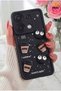 Redmi Note 13 Pro 4g Case with Camera Protection, Coffee Cookie Figure Soft Silicone Cover - 2