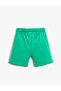 Basic Shorts with Lace Waist - 2