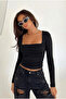 WFT5071 Ruched Front Long-Sleeve Stretchy Blouse - 2