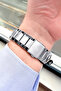 Exclusive Men's Wristwatch 3 Atm Water Resistant Silver Color Steel Band Dke2118C5 - 5