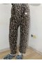 Elastic Waistband Quality Cotton Yarn Woven Fleece Fabric Pajama Bottoms Pants - 3