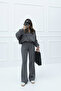 Women's Trend Flared Ç piped Bomber Zippered Tracksuit Set - 2