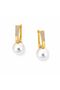 Crystal Stone Pearl Top Xuping Earring