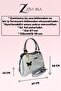 Stylish Imported Glittery Women's Hand and Shoulder Bag – with Gold Butterfly Accessory, Adjustable Strap - 3