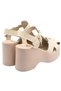 Ruffer Genuine Leather Comfort Orthopedic Women's Sandals Beige - 5