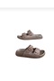 Powder Bronze Buckle Orthopedic Slippers - 4